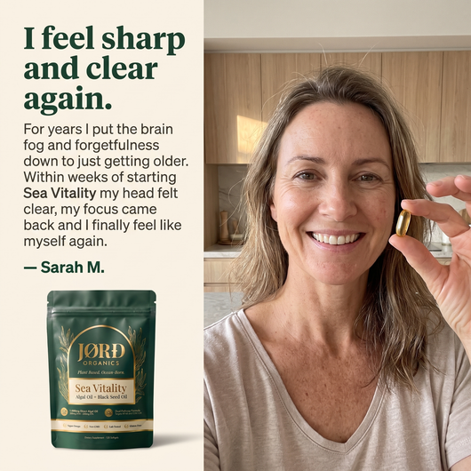 Jord Organics Brain Algal Oil Softgels