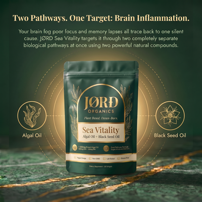 Jord Organics Brain Algal Oil Softgels