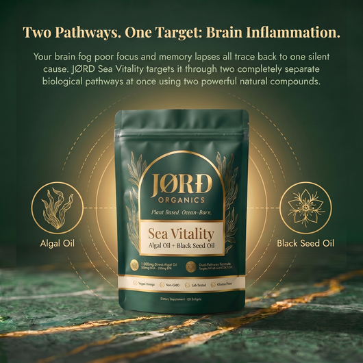 Jord Organics Brain Algal Oil Softgels