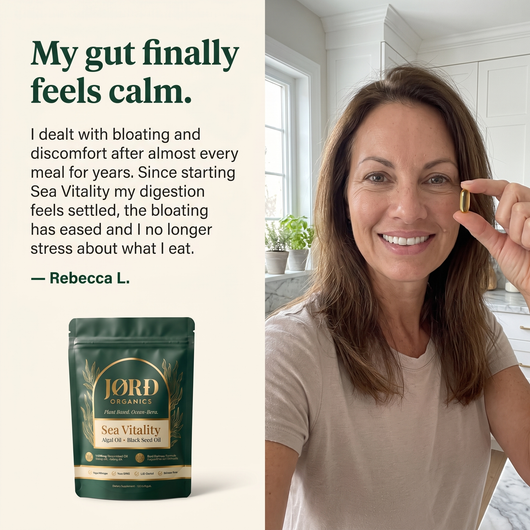 Jord Organics Gut Algal Oil Softgels