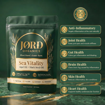 Jord Organics Algal Oil Softgels